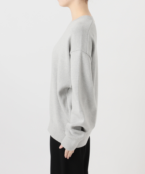 SMOOTH TOP クルーネック プルオーバー（ニット/セーター）｜Deuxieme