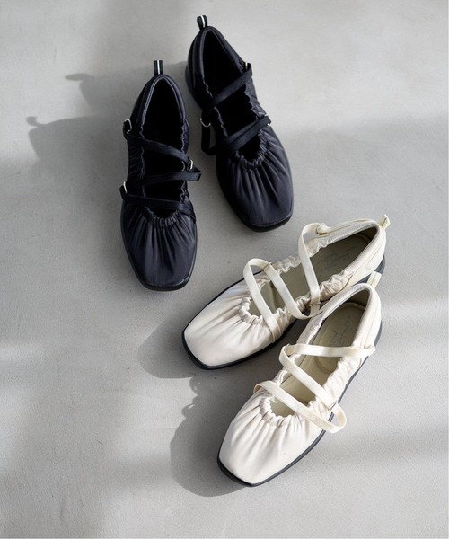 LE TALON（ルタロン）の「《追加》Lエラスティックスニーカー（スニーカー・レディース・ブラック×ブラック/サックスブルー/アイボリー・22cm/25cm/24.5cm/24cm/23.5cm/23cm/22.5cm）」の15枚目の写真