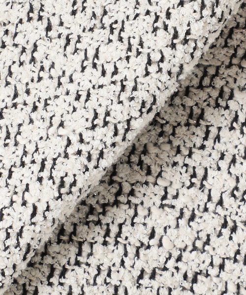 journal standard L'essage（ジャーナルスタンダードレサージュ）の「GIOLICATWEED ドルマンジャケット（ノーカラージャケット・レディース・ホワイト系その他・FREE）」の11枚目の写真