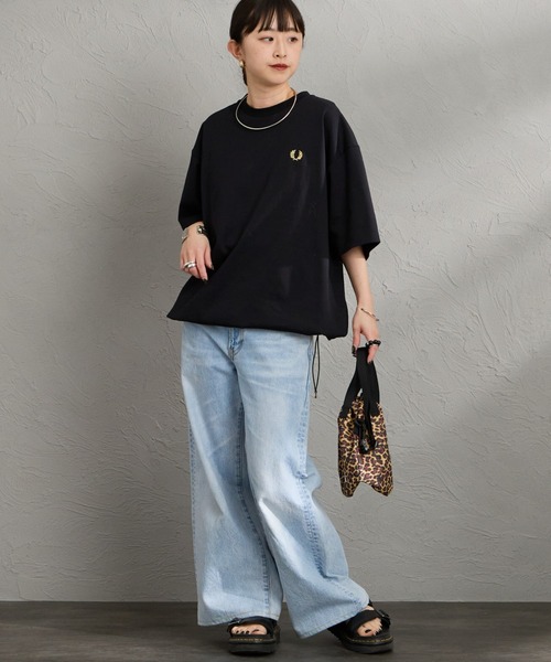 ⭐️ノンゴリFRED PERRY フレッドペリー 刺繍ロゴ FRED PERRY [フレッドペリー] 別注 ORIGINAL SPORTSWEAR バック刺繍