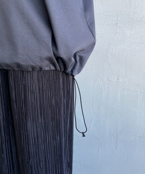 FRED PERRY（フレッドペリー）の「【WEB先行予約】[FRED PERRY/フレッドペリー] 別注 ワンポイントロゴ刺繍 ポンチドローコードTシャツ（Tシャツ/カットソー・レディース・ホワイト/オートミール/チャコールグレー/ブラック・L/M/S）」の14枚目の写真