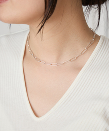 IENA LA BOUCLE（イエナラブークル）の「quip queint/クイップクエイント rectangle チェーンチョーカー QU038（ネックレス）」