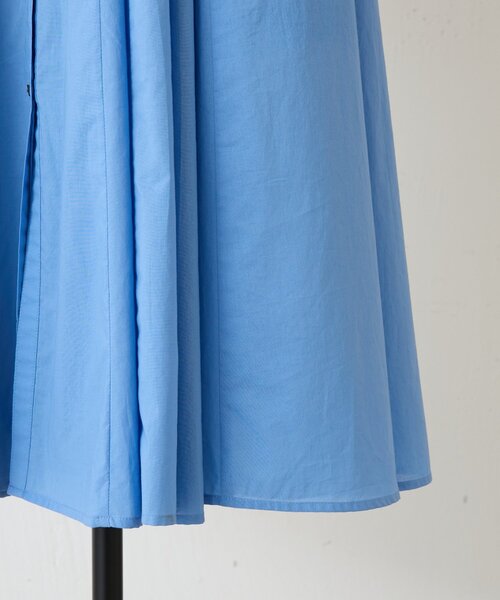 BEARDSLEY（ビアズリー）の「前後ギャザーワンピース（ワンピース・レディース・ブルー/オレンジ/ブラック・0/1）」の13枚目の写真