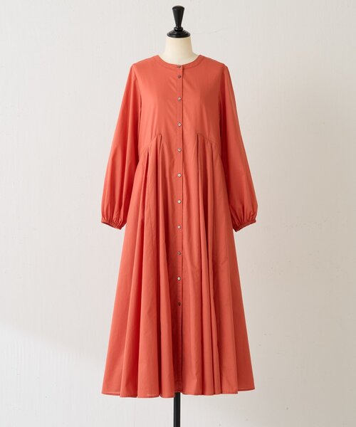 BEARDSLEY（ビアズリー）の「前後ギャザーワンピース（ワンピース・レディース・ブルー/オレンジ/ブラック・0/1）」の15枚目の写真