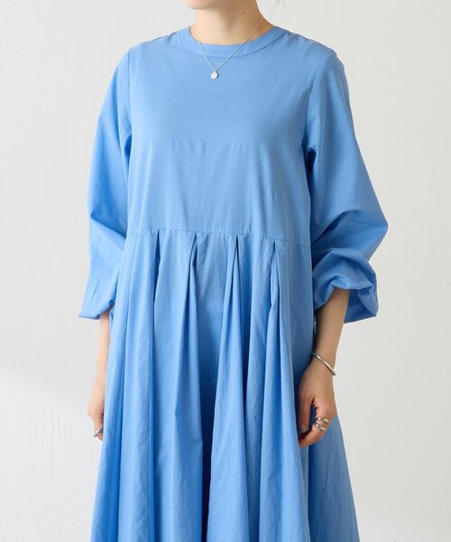 BEARDSLEY（ビアズリー）の「前後ギャザーワンピース（ワンピース・レディース・ブルー/オレンジ/ブラック・0/1）」の20枚目の写真