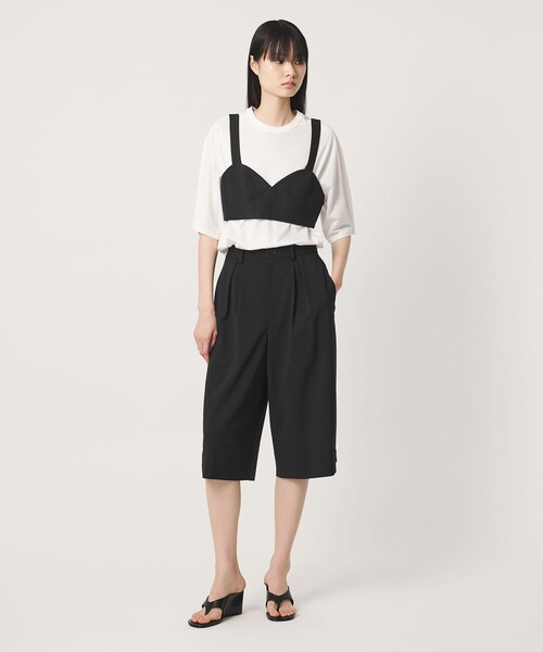 AEWEN MATOPH(イウエン マトフ)の「<AEWEN MATOPH>ショートパンツ ‐ 2WAY ‐(その他パンツ・レディース・モカ/ブラック・38/36)」の4枚目の写真