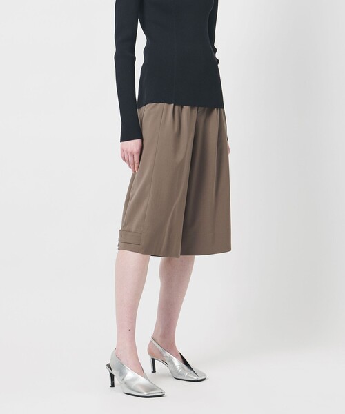 AEWEN MATOPH(イウエン マトフ)の「<AEWEN MATOPH>ショートパンツ ‐ 2WAY ‐(その他パンツ・レディース・モカ/ブラック・38/36)」の8枚目の写真
