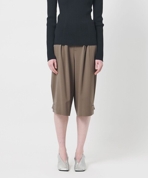 AEWEN MATOPH(イウエン マトフ)の「<AEWEN MATOPH>ショートパンツ ‐ 2WAY ‐(その他パンツ・レディース・モカ/ブラック・38/36)」の9枚目の写真