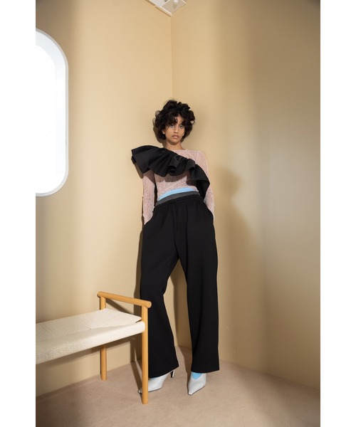 G.V.G.V.（ジーヴィージーヴィー）の「MULTI WAY SHEER PIECE（スカート・レディース・ブラック・ONE SIZE）」の2枚目の写真