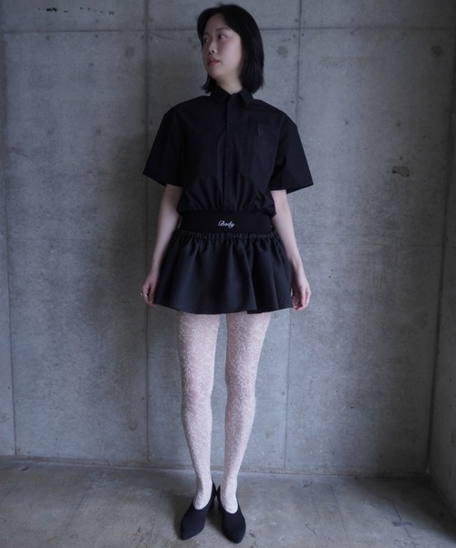 G.V.G.V.（ジーヴィージーヴィー）の「MULTI WAY SHEER PIECE（スカート・レディース・ブラック・ONE SIZE）」の10枚目の写真