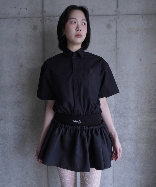 G.V.G.V.（ジーヴィージーヴィー）の「MULTI WAY SHEER PIECE（スカート・レディース・ブラック・ONE SIZE）」の13枚目の写真