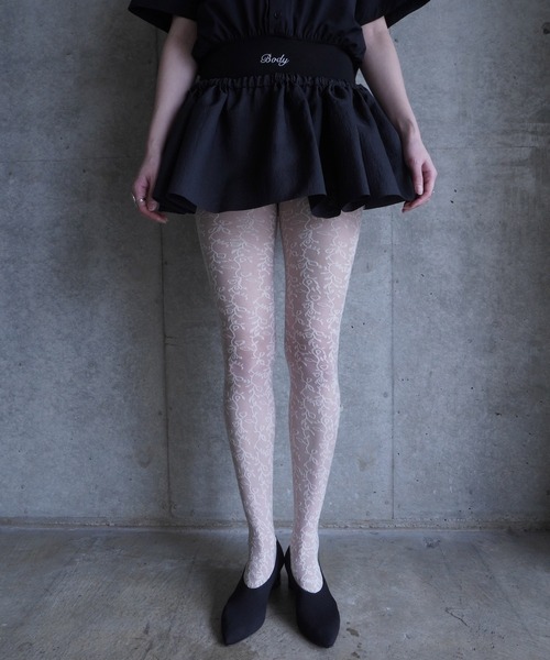 G.V.G.V.（ジーヴィージーヴィー）の「MULTI WAY SHEER PIECE（スカート・レディース・ブラック・ONE SIZE）」の7枚目の写真