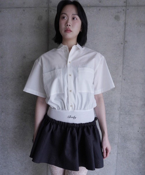 G.V.G.V.（ジーヴィージーヴィー）の「MULTI WAY SHEER PIECE（スカート・レディース・ブラック・ONE SIZE）」の20枚目の写真