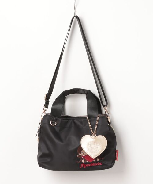 SALON de RUBAN（サロンドルヴァン）の「【SALON de RUBAN / サロン ド ルヴァン】 モンチッチ 2wayハンドバッグ（ハンドバッグ・レディース・モカ/レッド/ブラック・FREE）」の22枚目の写真