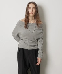 CADUNE Tシャツ CADUNE｜カデュネのTシャツ/カットソー（クルーネック(丸首)）通販