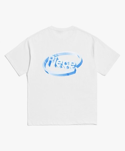 PIECEMAKER(ピースメーカー)の「PIECE 3D LOGO TSHIRTS (WHITE)(Tシャツ/カットソー・レディース・その他・M/L)」の4枚目の写真