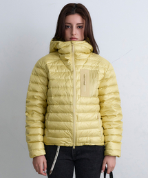 MILLO WOMEN（ミロウーマン）の「ライトフードダウンジャケット [ペイルイエロー]（ダウンジャケット/コート）」