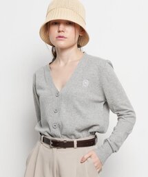 THE-ABON（エイボン）の「W113 サマー クロップカーディガン グレー（カーディガン/ボレロ）」