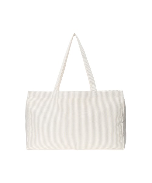 ALEXIA STAM（アリシアスタン）の「Stripe Tote Bag /ストライプトート（トートバッグ・レディース・ベージュ/レッド・FREE）」の11枚目の写真