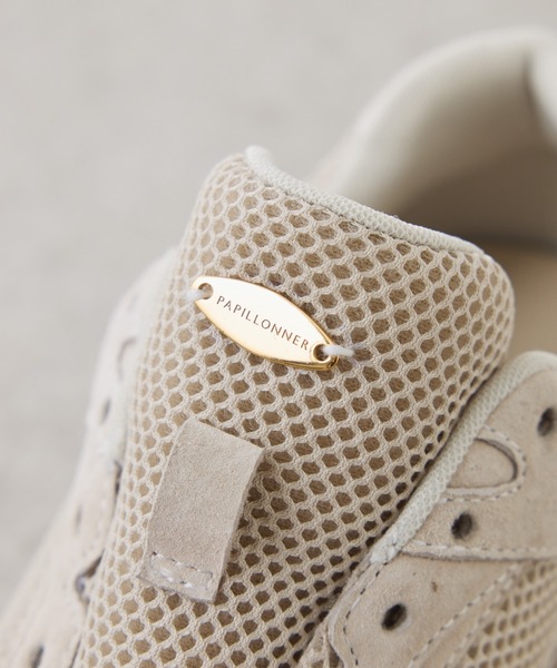 MOHI（モヒ）の「PAPILLONNER×MOHI/別注スニーカー（スニーカー・レディース・サンドベージュ・37/36/38）」の9枚目の写真