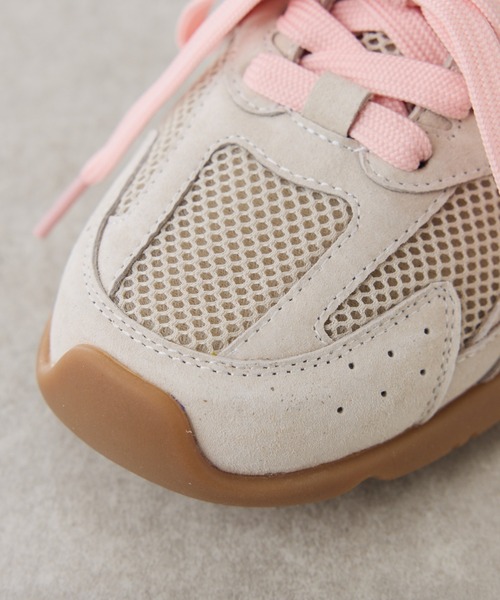 MOHI（モヒ）の「PAPILLONNER×MOHI/別注スニーカー（スニーカー・レディース・サンドベージュ・37/36/38）」の11枚目の写真