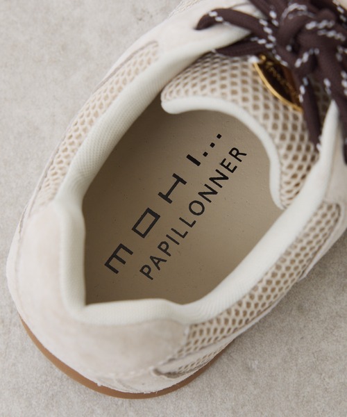 MOHI（モヒ）の「PAPILLONNER×MOHI/別注スニーカー（スニーカー・レディース・サンドベージュ・37/36/38）」の13枚目の写真