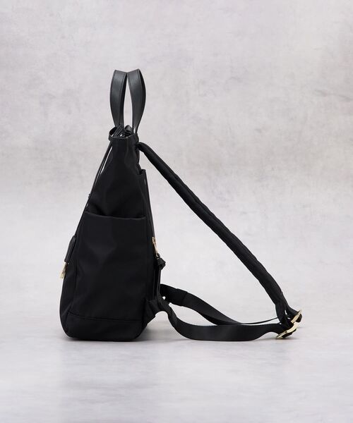 LANVIN en Bleu（ランバンオンブルー）の「グラン　2wayリュック（バックパック/リュック・レディース・チャコールグレー/ブラック・FREE）」の3枚目の写真