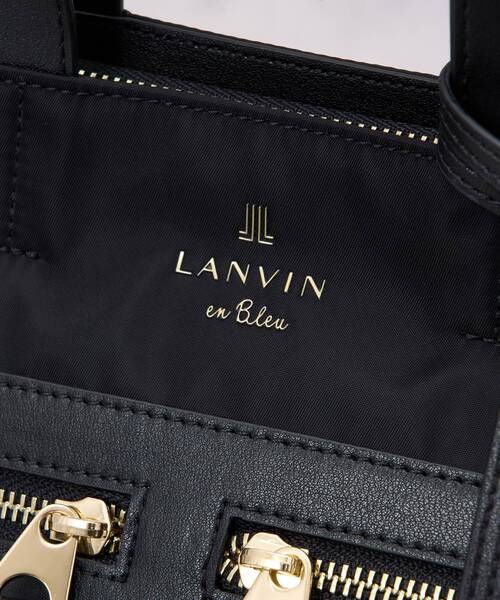LANVIN en Bleu（ランバンオンブルー）の「グラン　2wayリュック（バックパック/リュック・レディース・チャコールグレー/ブラック・FREE）」の8枚目の写真