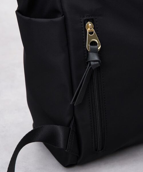 LANVIN en Bleu（ランバンオンブルー）の「グラン　2wayリュック（バックパック/リュック・レディース・チャコールグレー/ブラック・FREE）」の9枚目の写真