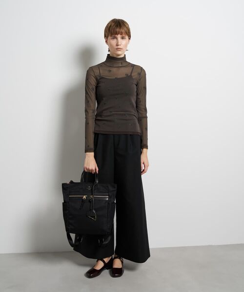 LANVIN en Bleu（ランバンオンブルー）の「グラン　2wayリュック（バックパック/リュック・レディース・チャコールグレー/ブラック・FREE）」の18枚目の写真