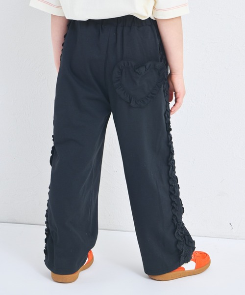 マルチファンクション】ガールズ フリルライン ハートポケットパンツ