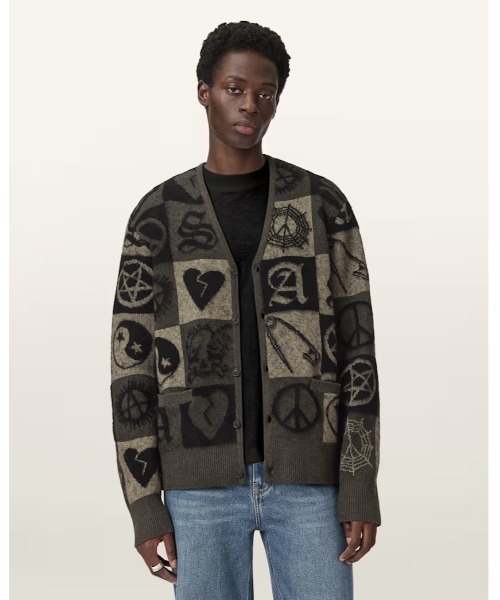 セール】TRAVIS JACQUARD CARDIGAN | TRAVIS ジャカード カーディガン