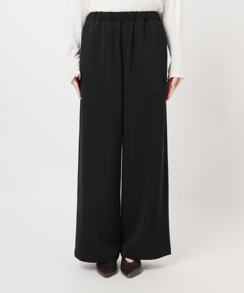 JOURNAL STANDARD relume（ジャーナルスタンダード　レリューム）の「［26SS新作］ウォッシャブルヘビーツイルイージーワイド（その他パンツ・レディース・ベージュ/ブラック/チャコールグレー/ホワイト・36/38）」の19枚目の写真