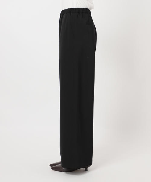 JOURNAL STANDARD relume（ジャーナルスタンダード　レリューム）の「［26SS新作］ウォッシャブルヘビーツイルイージーワイド（その他パンツ・レディース・ベージュ/ブラック/チャコールグレー/ホワイト・36/38）」の20枚目の写真