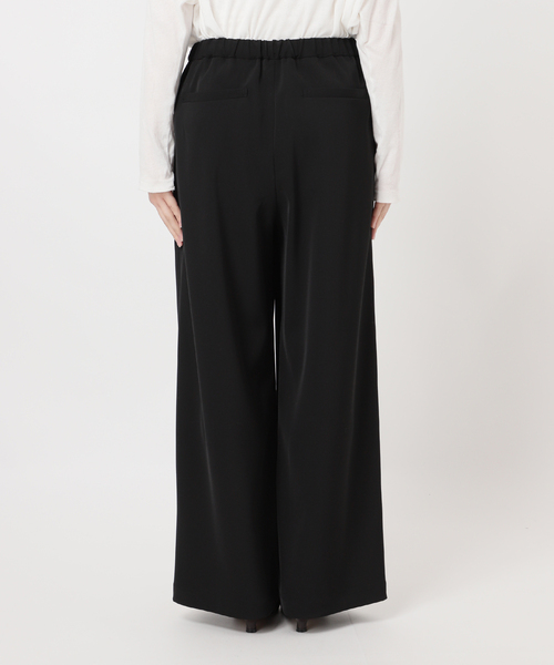 JOURNAL STANDARD relume（ジャーナルスタンダード　レリューム）の「［26SS新作］ウォッシャブルヘビーツイルイージーワイド（その他パンツ・レディース・ベージュ/ブラック/チャコールグレー/ホワイト・36/38）」の21枚目の写真