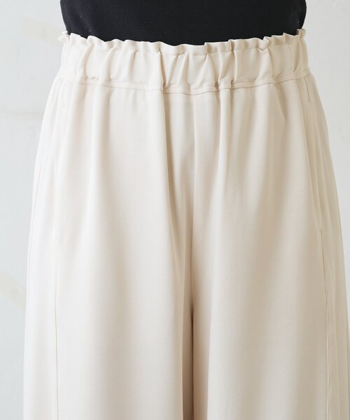 Jena espace merveilleux(ジェナ エスパスメルヴェイユ)の「【美シルエット】カーブラインイージーパンツ(その他パンツ・レディース・アイボリー/グレー・FREE)」の16枚目の写真