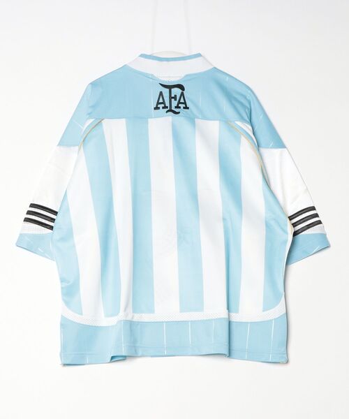 adidas(アディダス)の「ブリングバック リミックス アルゼンチン ジャージ / アディダスオリジナルス adidas Originals(Tシャツ/カットソー・メンズ・ブルー・X-SMALL/X-LARGE/SMALL/MEDIUM/LARGE/3XL/XX-LARGE)」の13枚目の写真