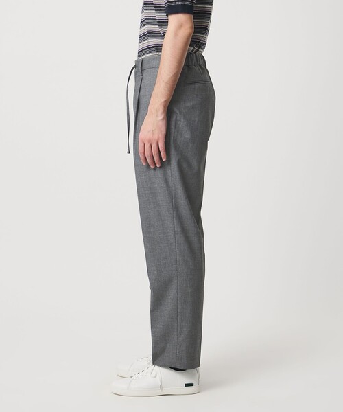 UNITED ARROWS(ユナイテッドアローズ)の「TR バックシャーリング 1プリーツ イージー スラックス ストレッチ 接触冷感(スラックス・メンズ・ネイビー/グレー系・XL/M/L/S)」の21枚目の写真