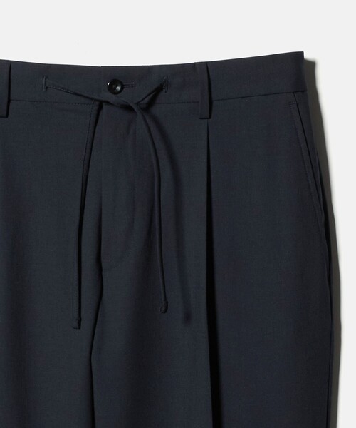 UNITED ARROWS(ユナイテッドアローズ)の「TR バックシャーリング 1プリーツ イージー スラックス ストレッチ 接触冷感(スラックス・メンズ・ネイビー/グレー系・XL/M/L/S)」の11枚目の写真