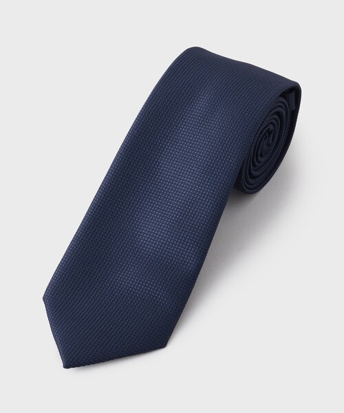 THE SHOP TK （ザ ショップ ティーケー ）の「鹿の子 ネクタイ 【洗濯機OK】（ネクタイ・メンズ・グレー系/ネイビー系/ブルー系/ネイビー/ブルー/ベビーピンク・00）」の8枚目の写真