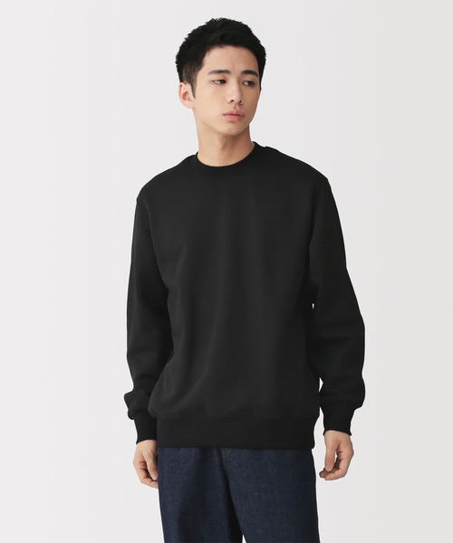 無印良品（ムジルシリョウヒン）の「紳士　スウェットシャツ（スウェット・メンズ・ブラウン系/ブルー系/オートミール/チャコールグレー/ブラック/ネイビー/グレー・S/L/XL/M）」の2枚目の写真