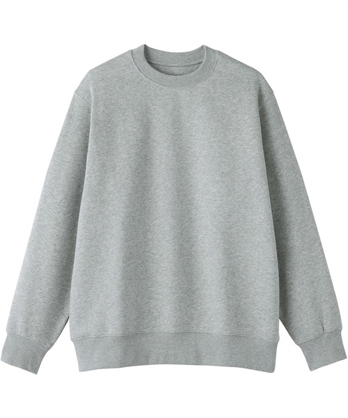 無印良品（ムジルシリョウヒン）の「紳士　スウェットシャツ（スウェット・メンズ・ブラウン系/ブルー系/オートミール/チャコールグレー/ブラック/ネイビー/グレー・S/L/XL/M）」の21枚目の写真