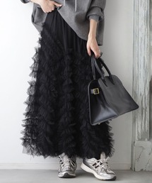 Ehre style | 大人の綺麗フリル 華映え休日に(スカート)