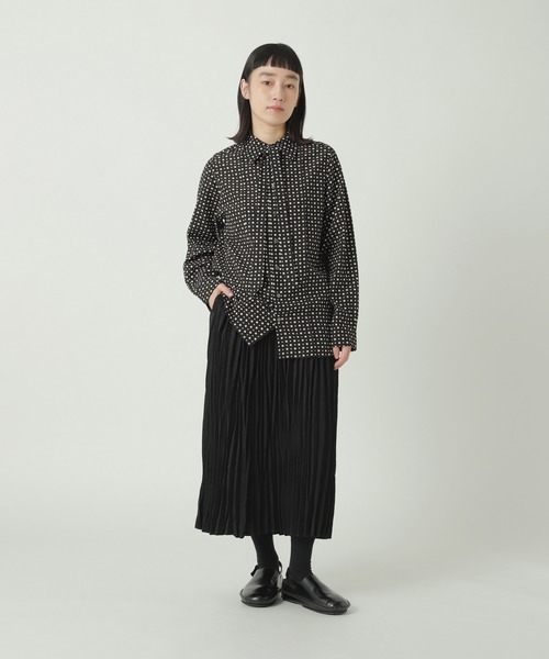 ZUCCa（ズッカ）の「WOOLISH TWILL / S（スカート・レディース・ベージュ/ブラウン/ブラック・M size）」の10枚目の写真