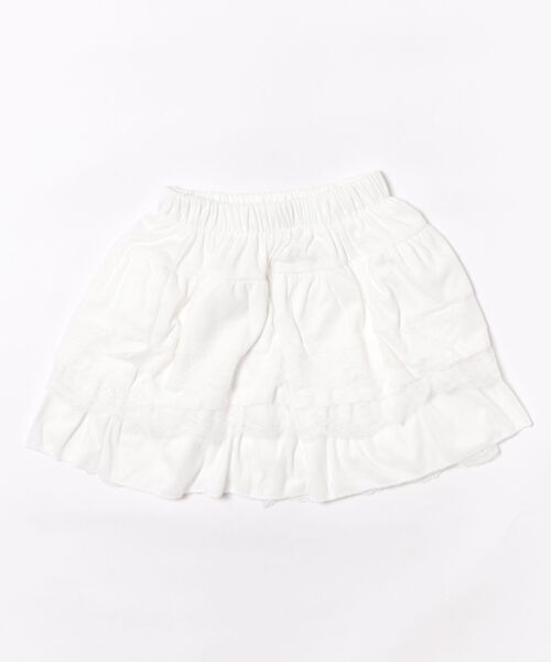 frunco(フランコ)の「【ZOZOTOWN限定】レース付きフリースティアードミニスカート(スカート・レディース・ブラック/ホワイト・FREE)」の15枚目の写真