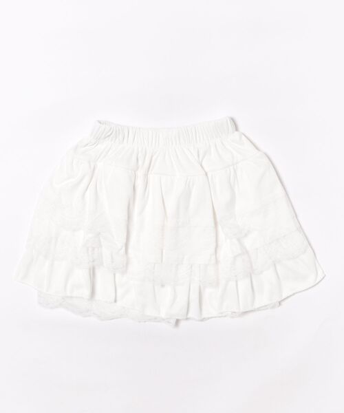 frunco(フランコ)の「【ZOZOTOWN限定】レース付きフリースティアードミニスカート(スカート・レディース・ブラック/ホワイト・FREE)」の13枚目の写真