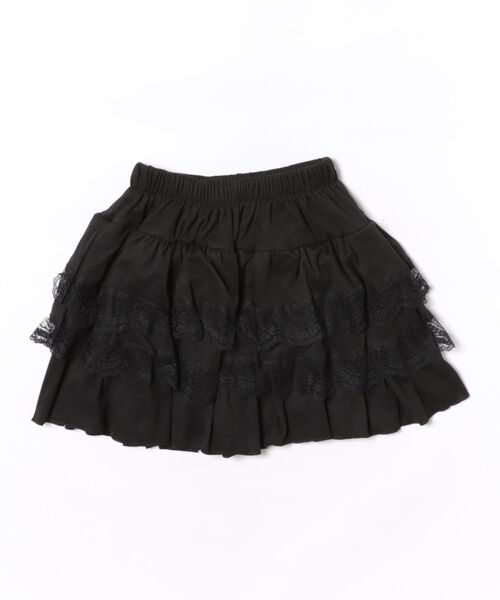 frunco(フランコ)の「【ZOZOTOWN限定】レース付きフリースティアードミニスカート(スカート・レディース・ブラック/ホワイト・FREE)」の14枚目の写真