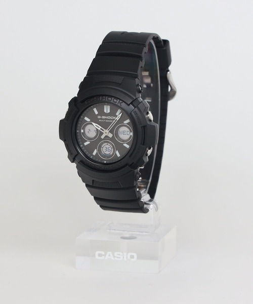 G-SHOCK(ジーショック)の「FIRE PACKAGE(ファイアー・パッケージ)2026年モデル / AWG-M100FP-1A1JR(アナログ腕時計・メンズ・ブラック・FREE)」の4枚目の写真