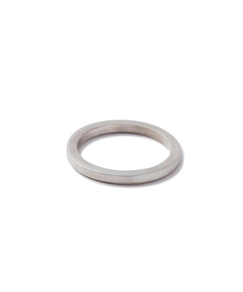 20/80(テゥエンティーエイティー)の「【20/80】トゥエンティーエイティー/STERLING SILVER SQUARE RING 1.8mm(リング・メンズ・シルバー・11/17/19/9)」の5枚目の写真