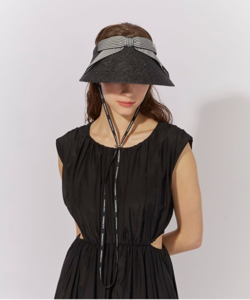 セール】Chapeau d' O Front Ribbon MUGI Visor / シャポードオー